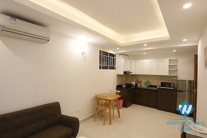 A modern one-bedroom apartment on Dao Tan st, Ba Dinh